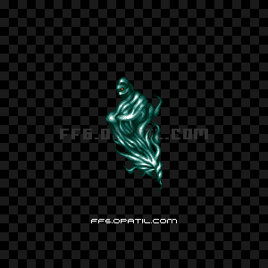 幻獣ファントムの画像：FF6の幻獣図鑑 ／ FF6・ファイナルファンタジー6 完全攻略