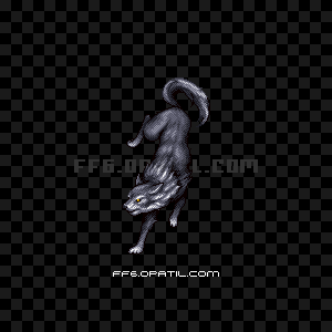 幻獣フェンリルの画像：FF6の幻獣図鑑 ／ FF6・ファイナルファンタジー6 完全攻略